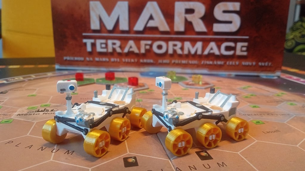 Curiosity rover - Hotwheels size