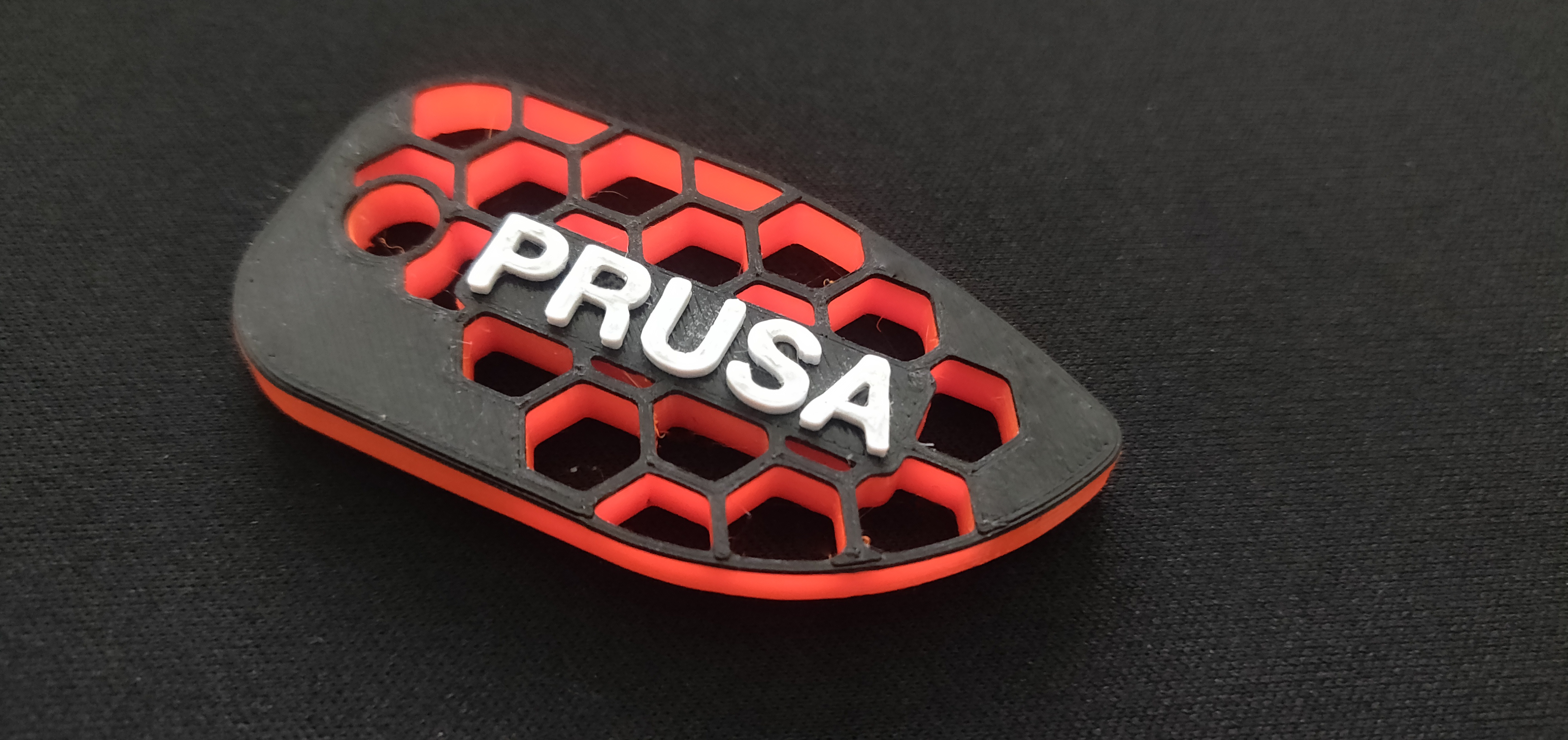 Keychain Dummy - with Prusa Hexagon Version