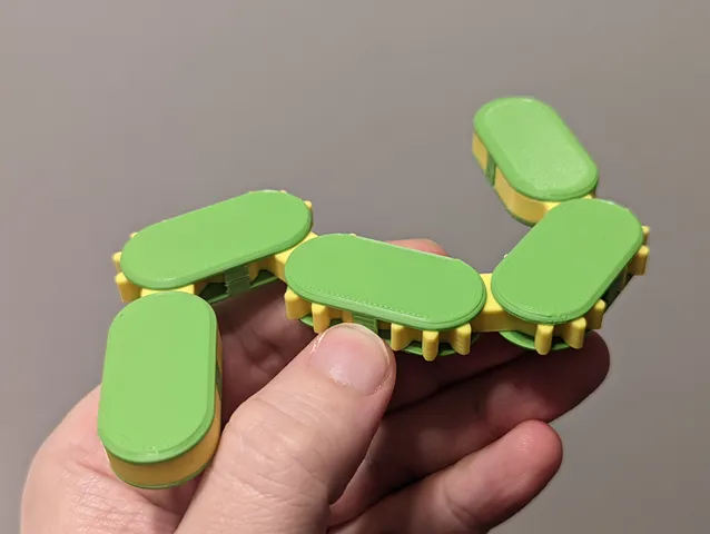 Geared Fidget Snake