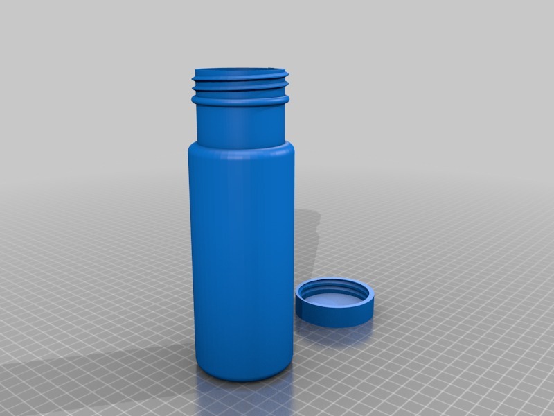 My Customized SKS Starbucks Iced Coffee Bottle with cap (without soda can bottom)