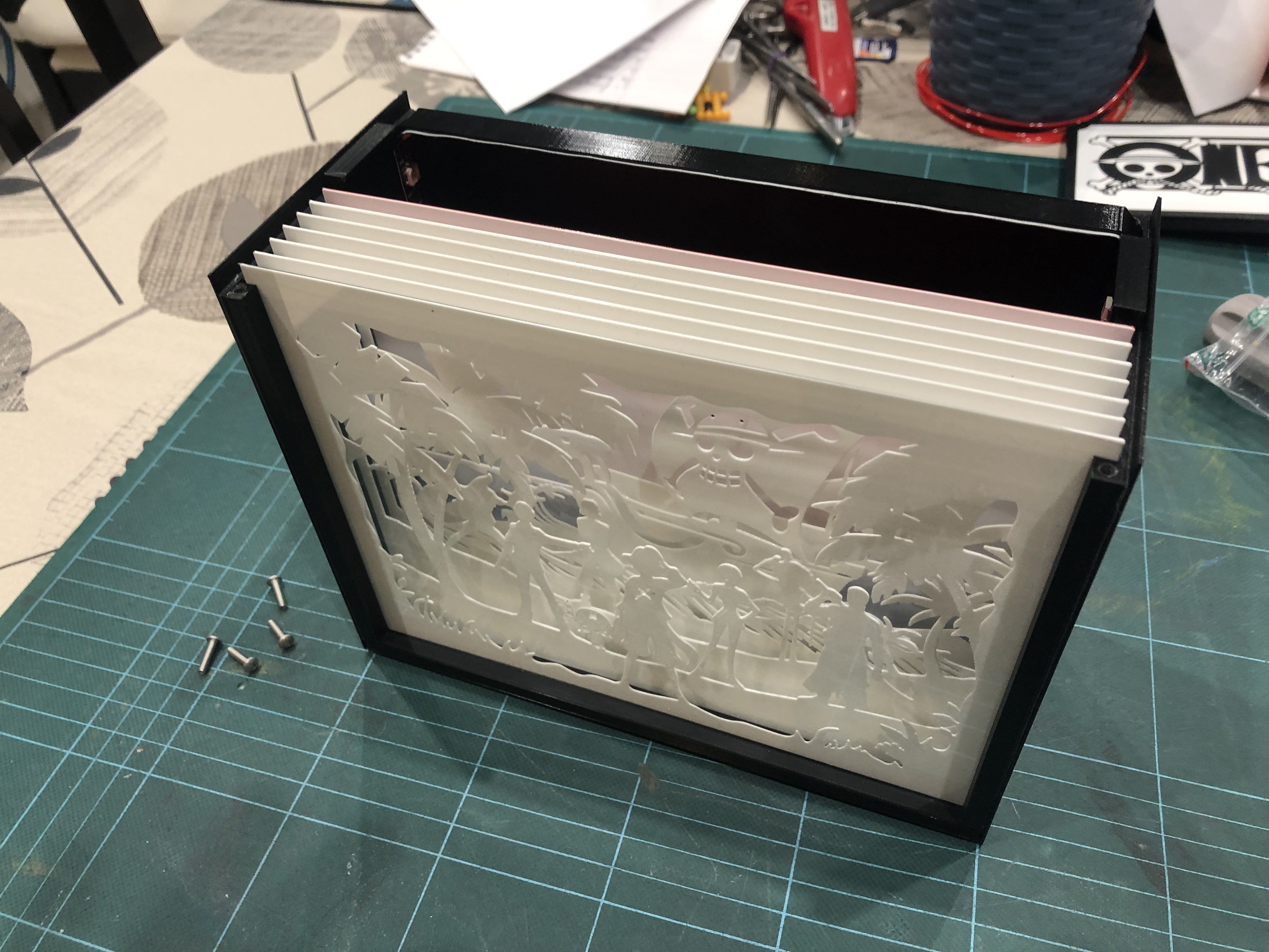 Miniatura 12 do modelo 3D LightBox - One Piece
