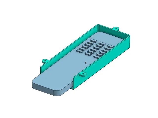 Coffee table remote(s) holder - customizable
