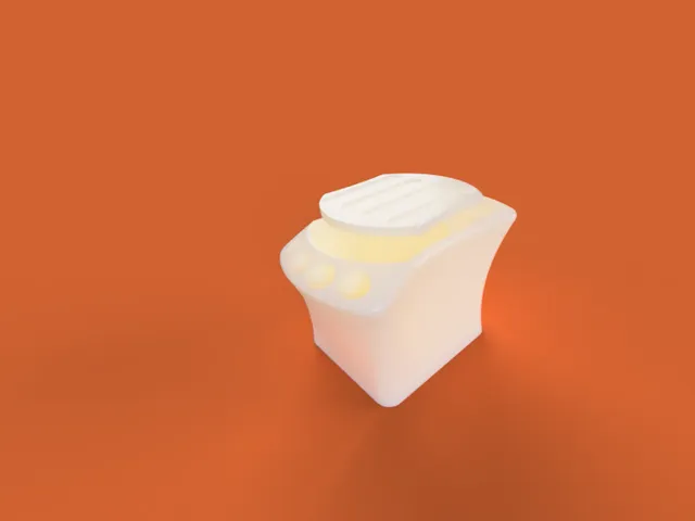 4x Toothbrush holder with secret space inside