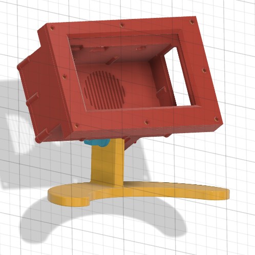 Case for Raspberry Pi 3 or 4  and Bigtreetech 5" Pi-Display