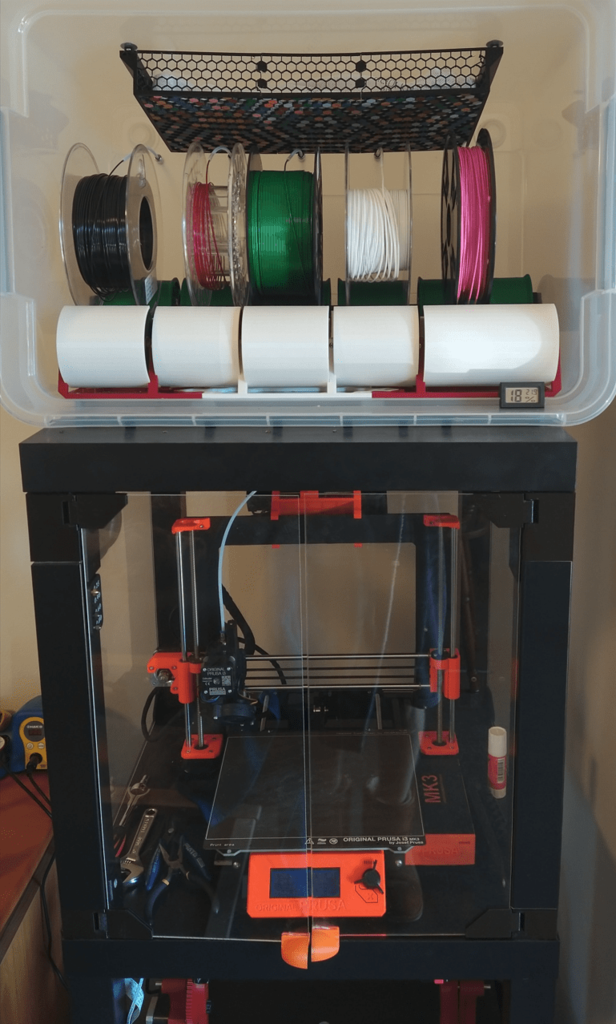 Filament dryboxes and alternative spool holders - not only for MMU2S -  Original Prusa 3D Printers