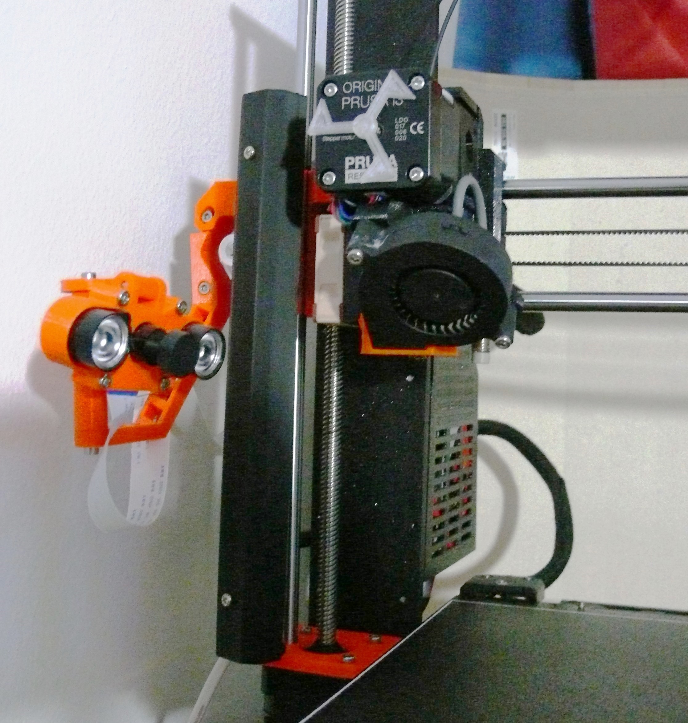 Prusa MK3S simple LED Light Bar