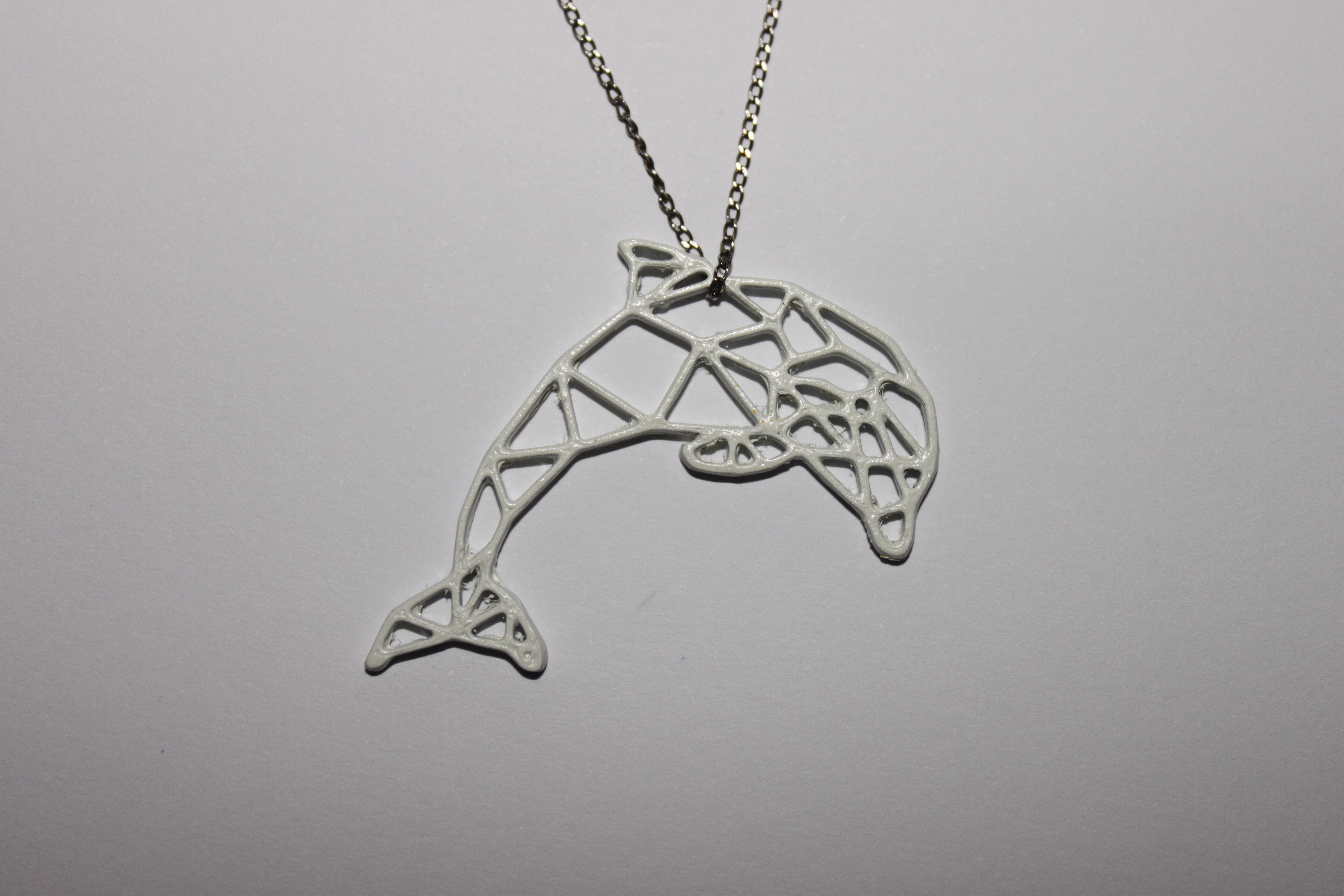 Miniatura 2 do modelo 3D Dolphin necklace