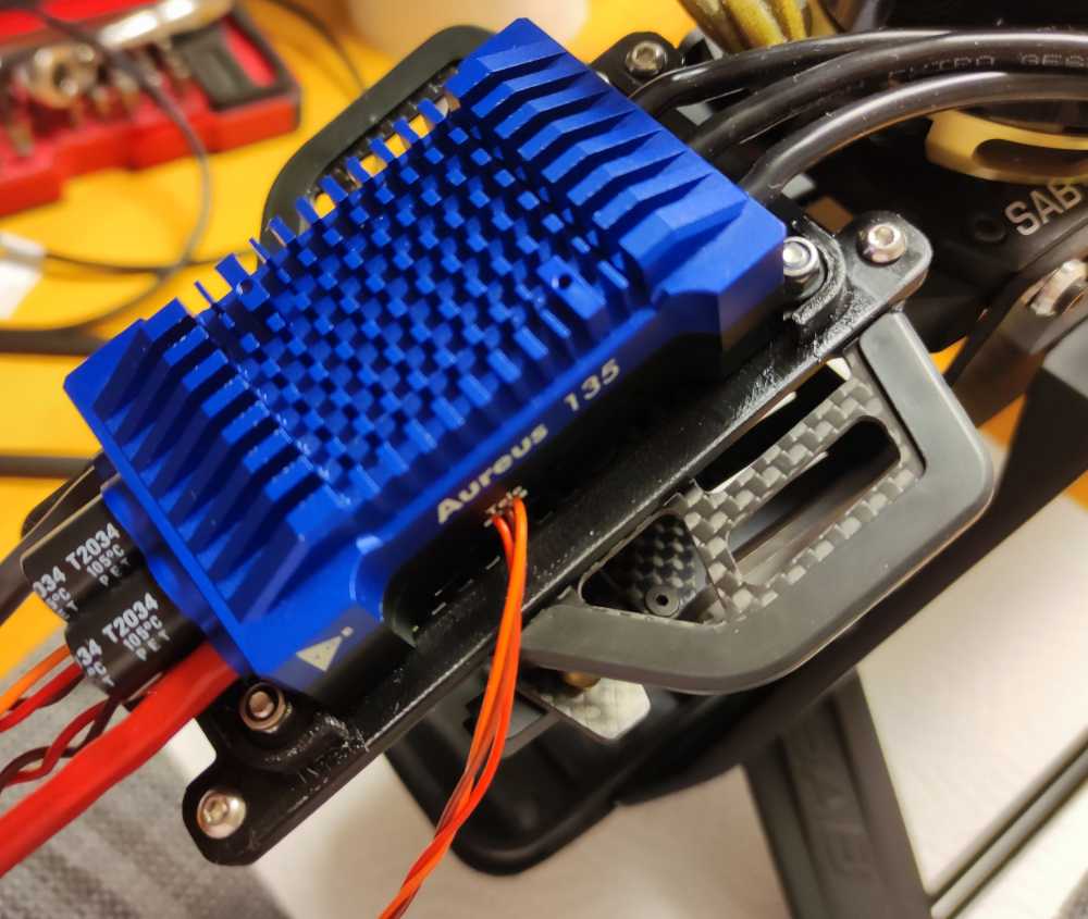SAB Goblin Kraken ESC adapter for YGE Aureus 135