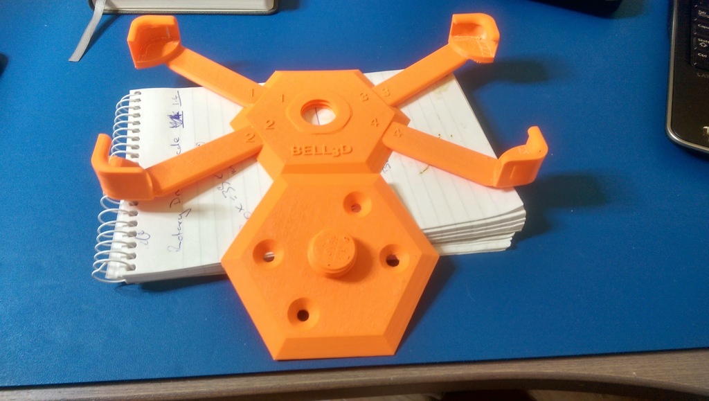 Rotating Tablet Wall Mount by SlimShader Download free STL model