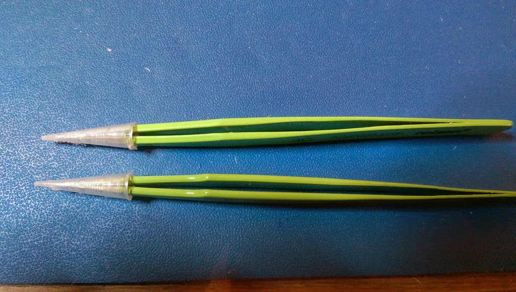 Tweezer cap