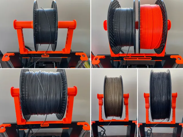Spoolholder X2 (up to 4kg spools) - Filamenthalter X2 (bis 4kg Rollen)