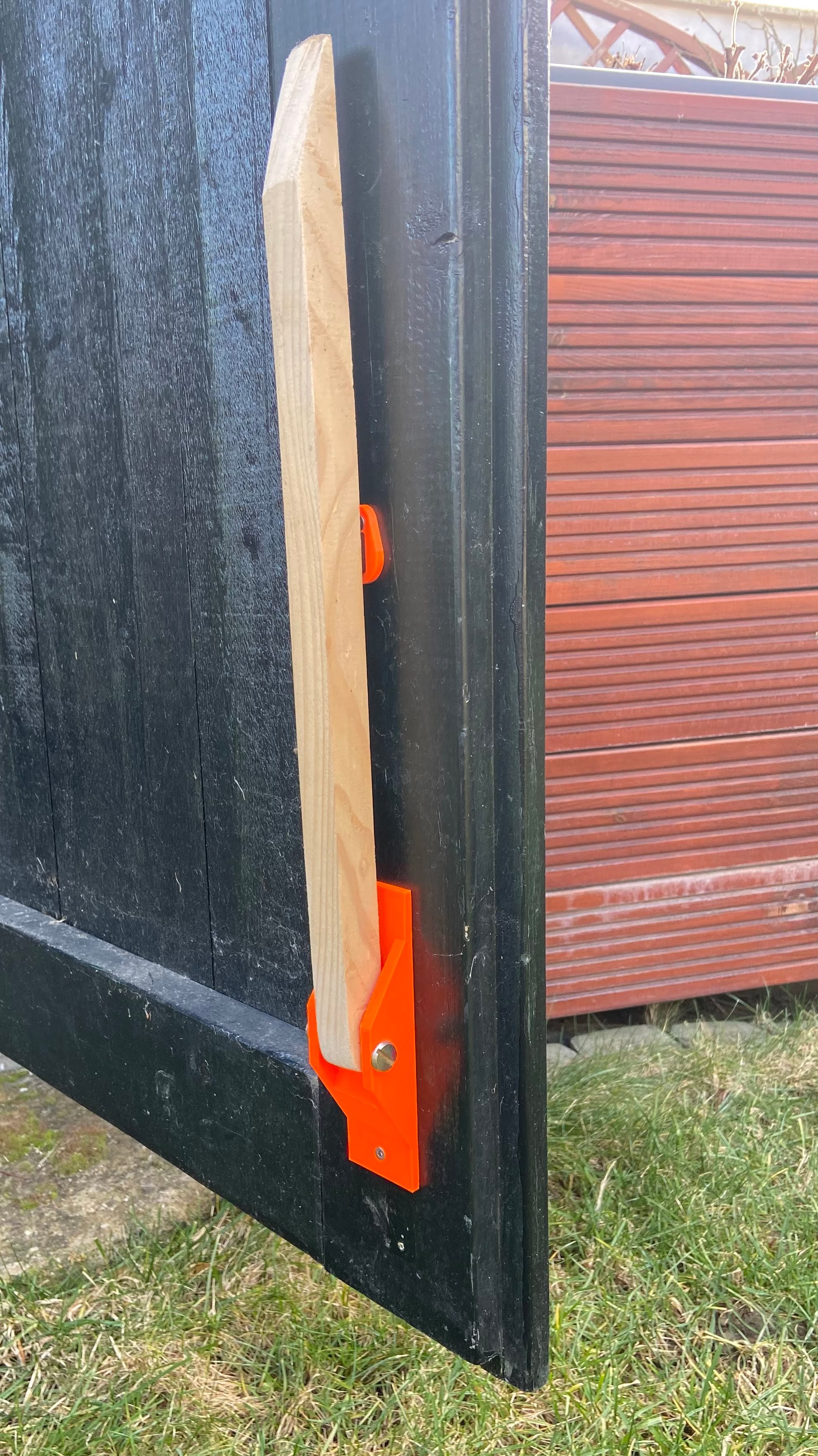 Shed door latch door stopper by DusanH Download free STL model