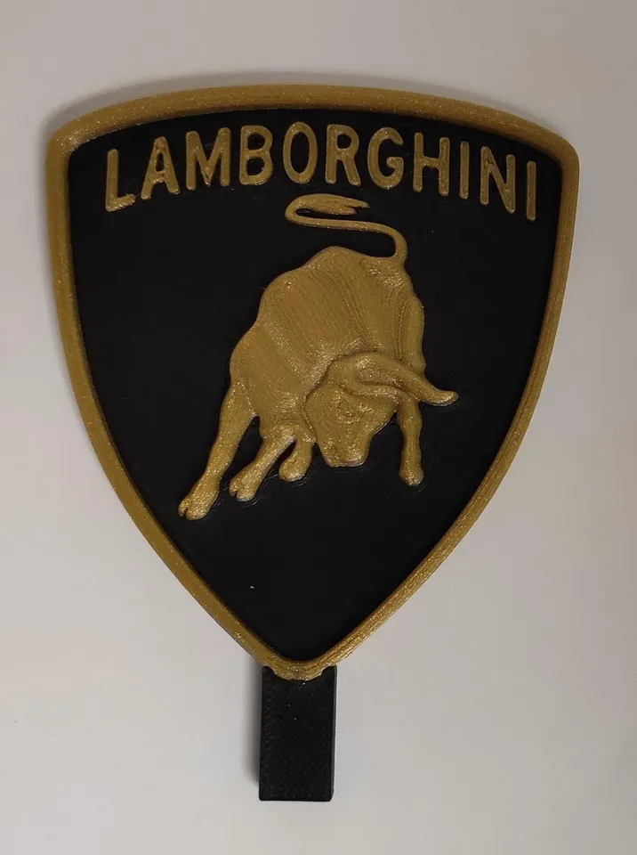 Lamborghini logo by Hermanos de filamento | Download free STL model |  