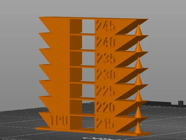 Temperature Tower ready gcodes (ABS, TPU, PLA, ASA, PETG,)
