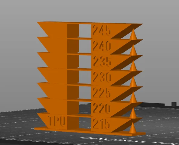 Temperature Tower ready gcodes (ABS, TPU, PLA, ASA, PETG,)