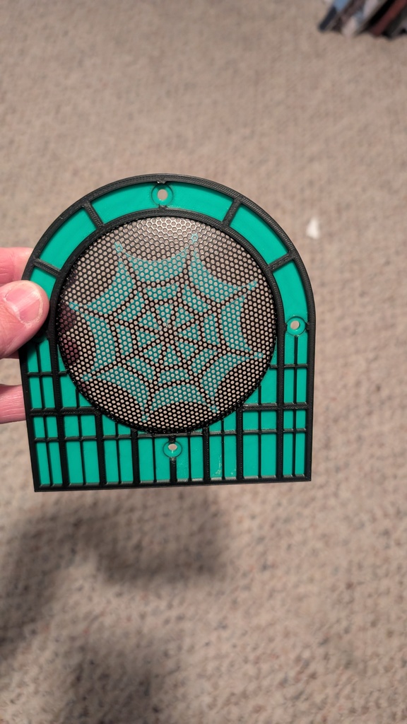 Adam's Family Pinball Speaker Grill Frame