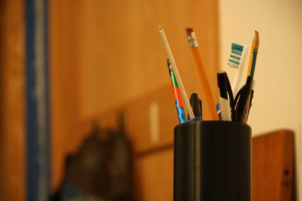 Basic Pencil Cup (Customizable)
