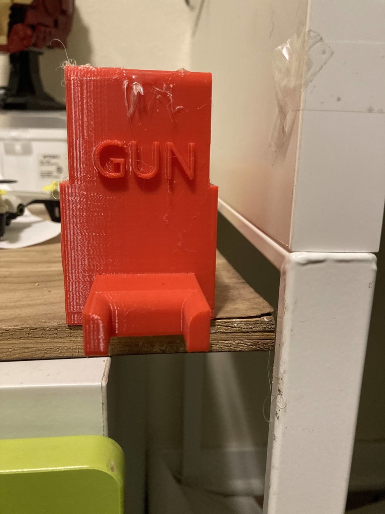 Hot Glue Gun Holder by Project UnKnown Download free STL model