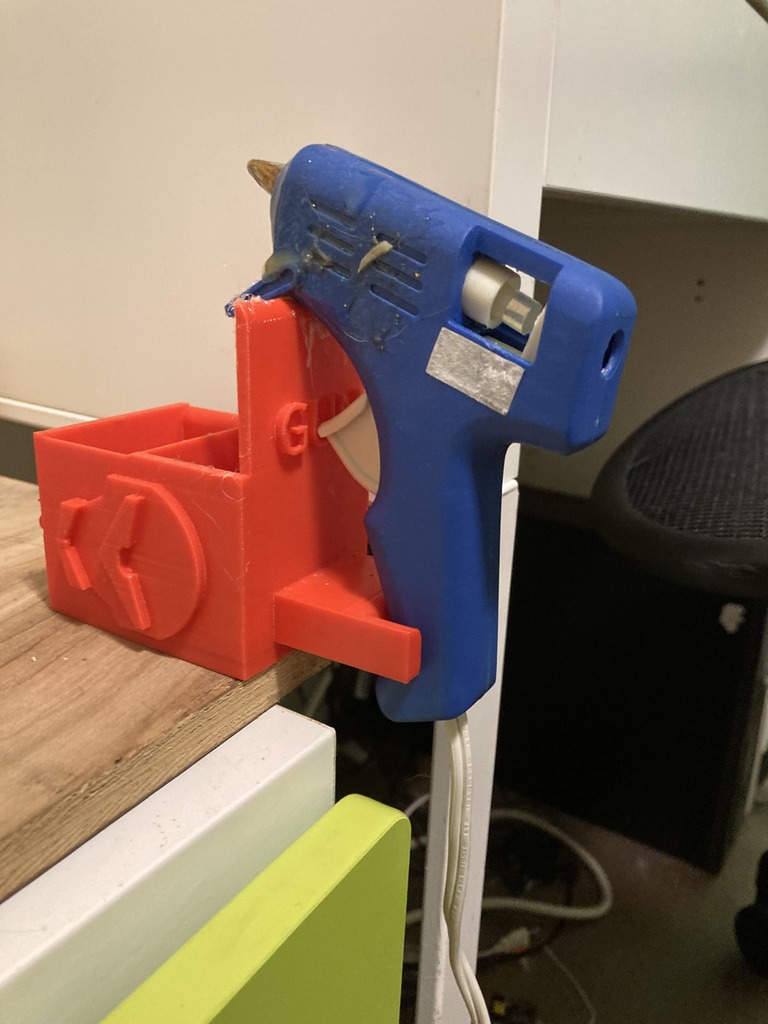 Hot Glue Gun Holder by Project UnKnown Download free STL model