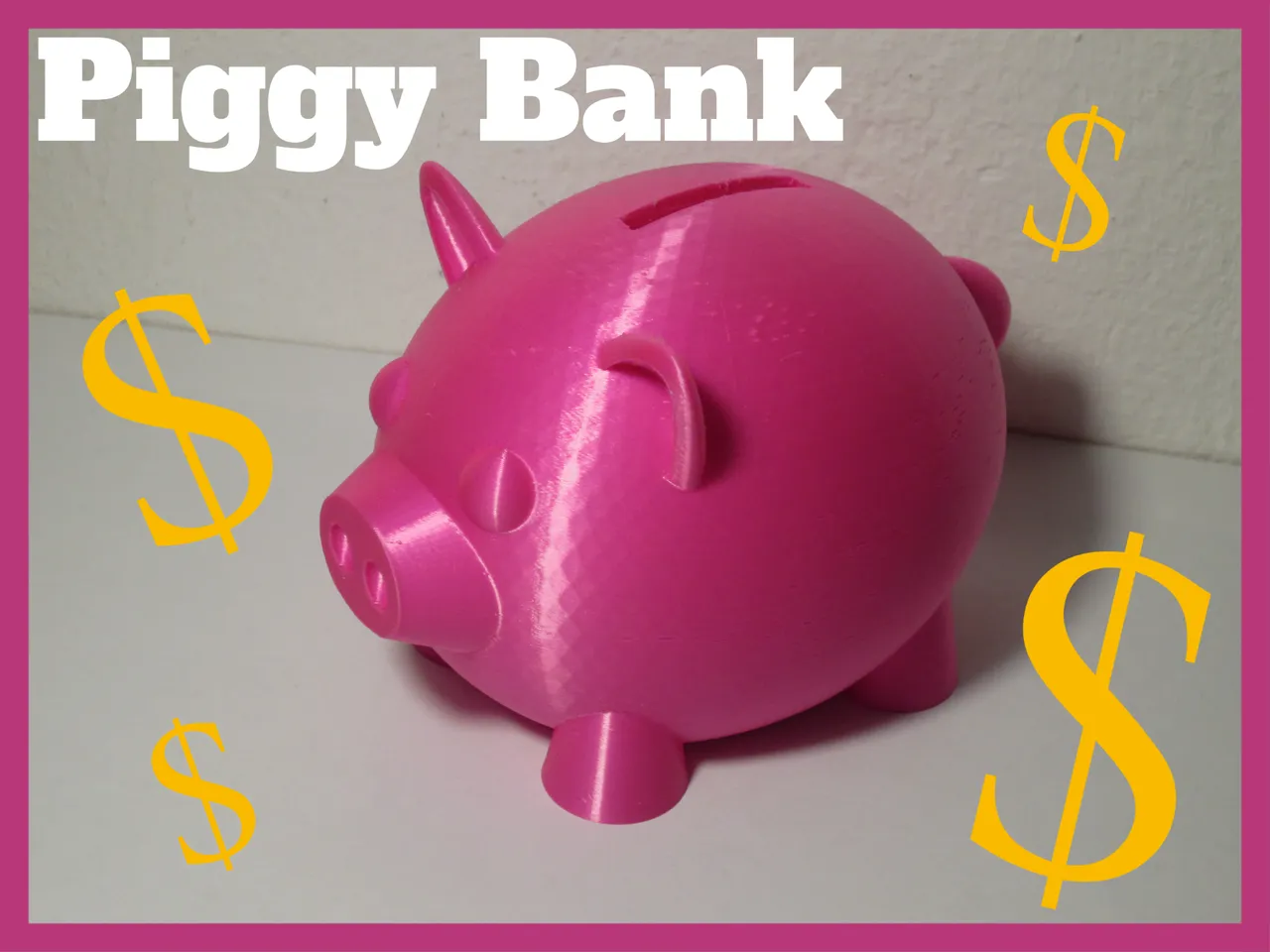 Piggy Bank by MrHanjak, Download free STL model