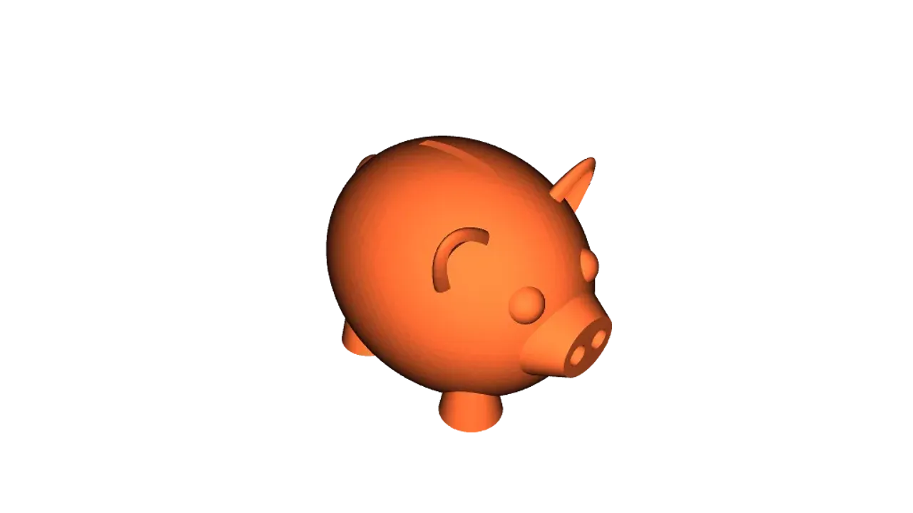 Piggy Bank by MrHanjak, Download free STL model