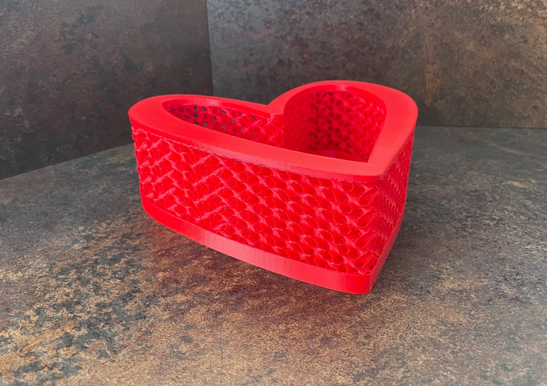 Heart Bowl Gyroid - Herz Schüssel Gyroid