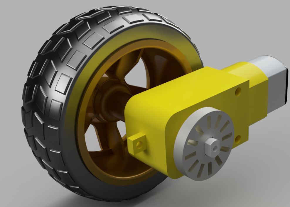 panBot - Encoder Disk TT-Motor