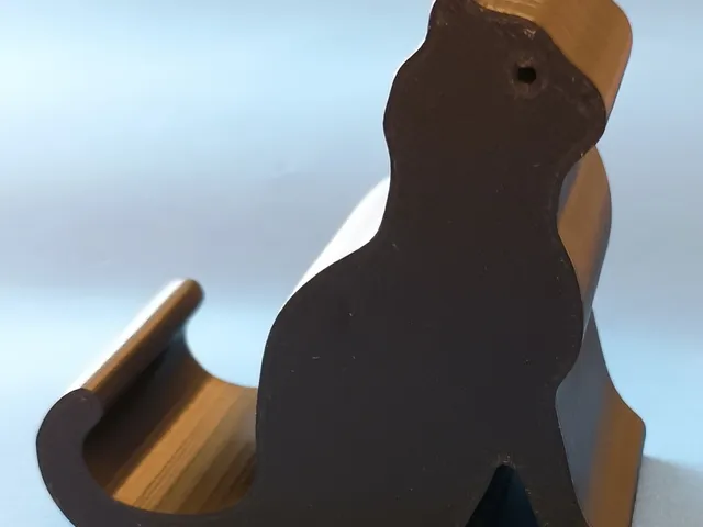 Cat phone stand