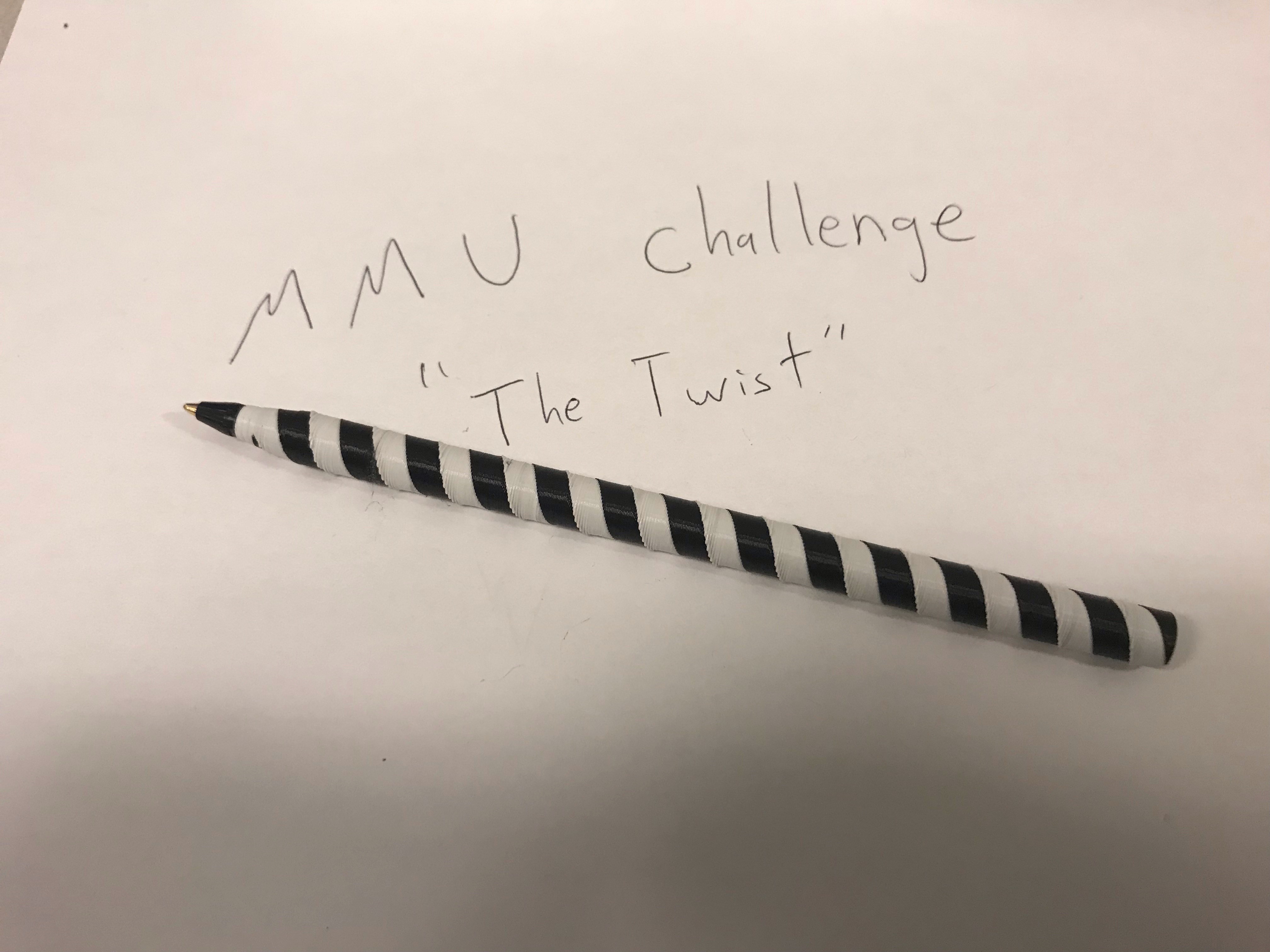 Twist Ink Pen MMU2 Challenge