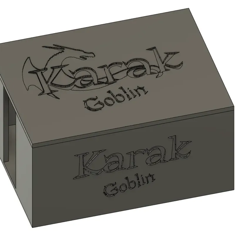 Karak Goblin card holder by johndoe, Download free STL model