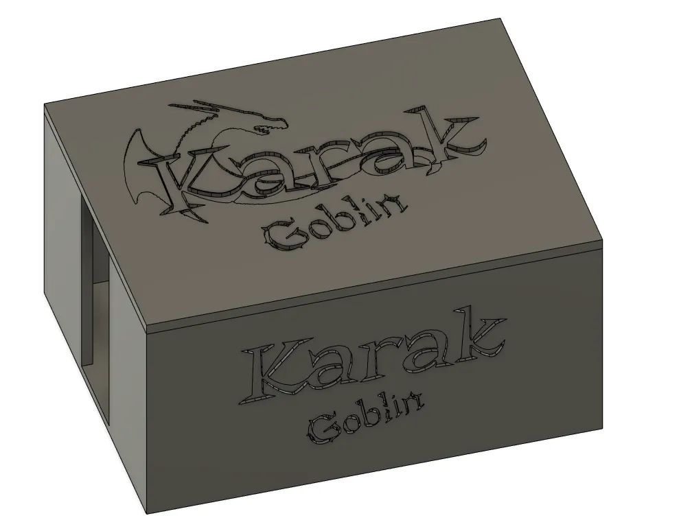 Karak Goblin card holder by johndoe, Download free STL model