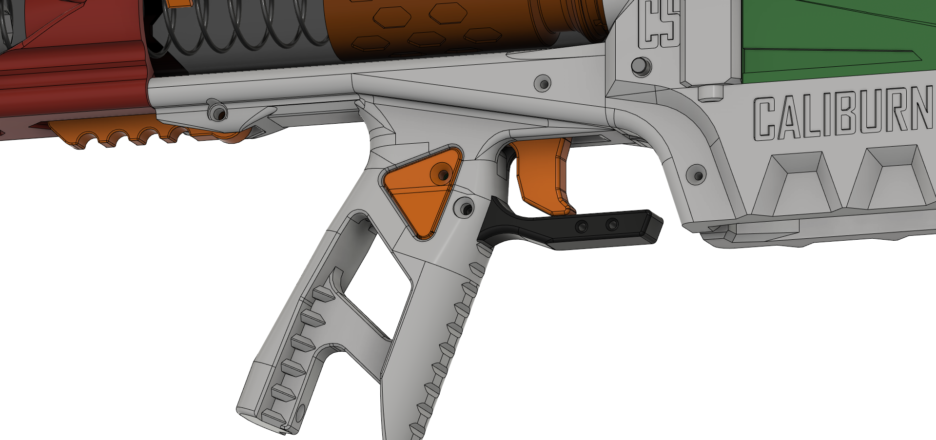 Caliburn Triangle Grip Filler By Sillybutts