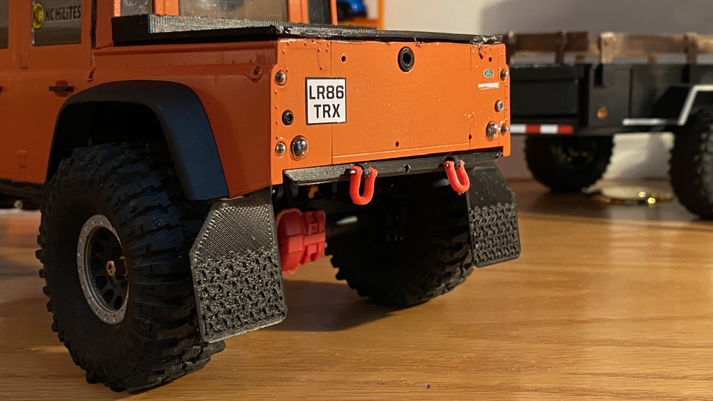 TRX4m Defender rear mudflaps
