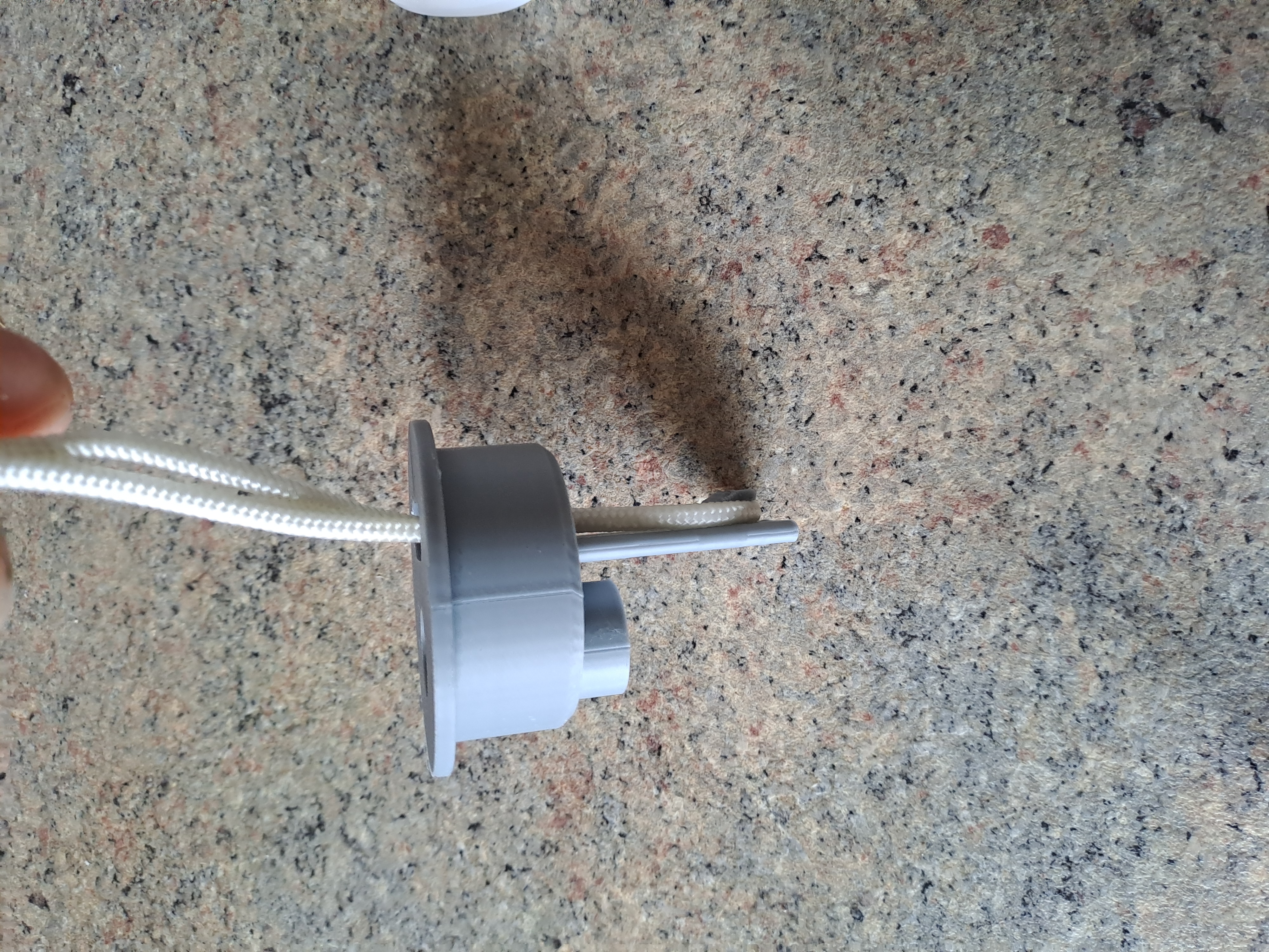 Clothes dryer canister - Odvod vody k sušičce s upozporněním