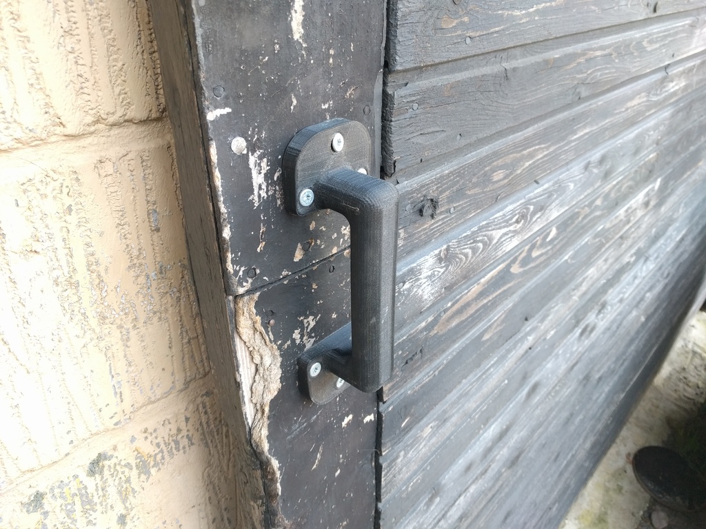 Farmer door handle