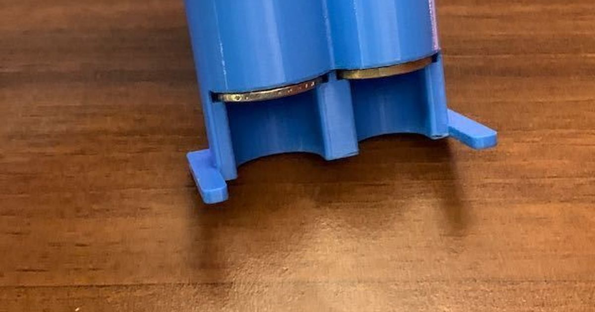 Coin dispenser (1 EUR / 2 EUR) by hoeni Download free STL model