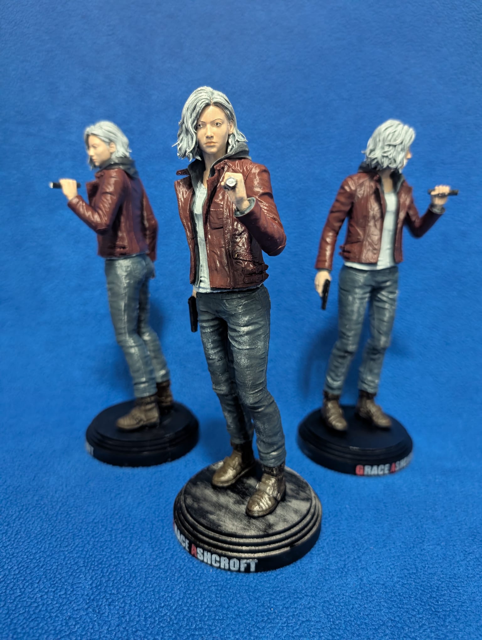 Figura detallada de grace ashcroft resident evil requiem