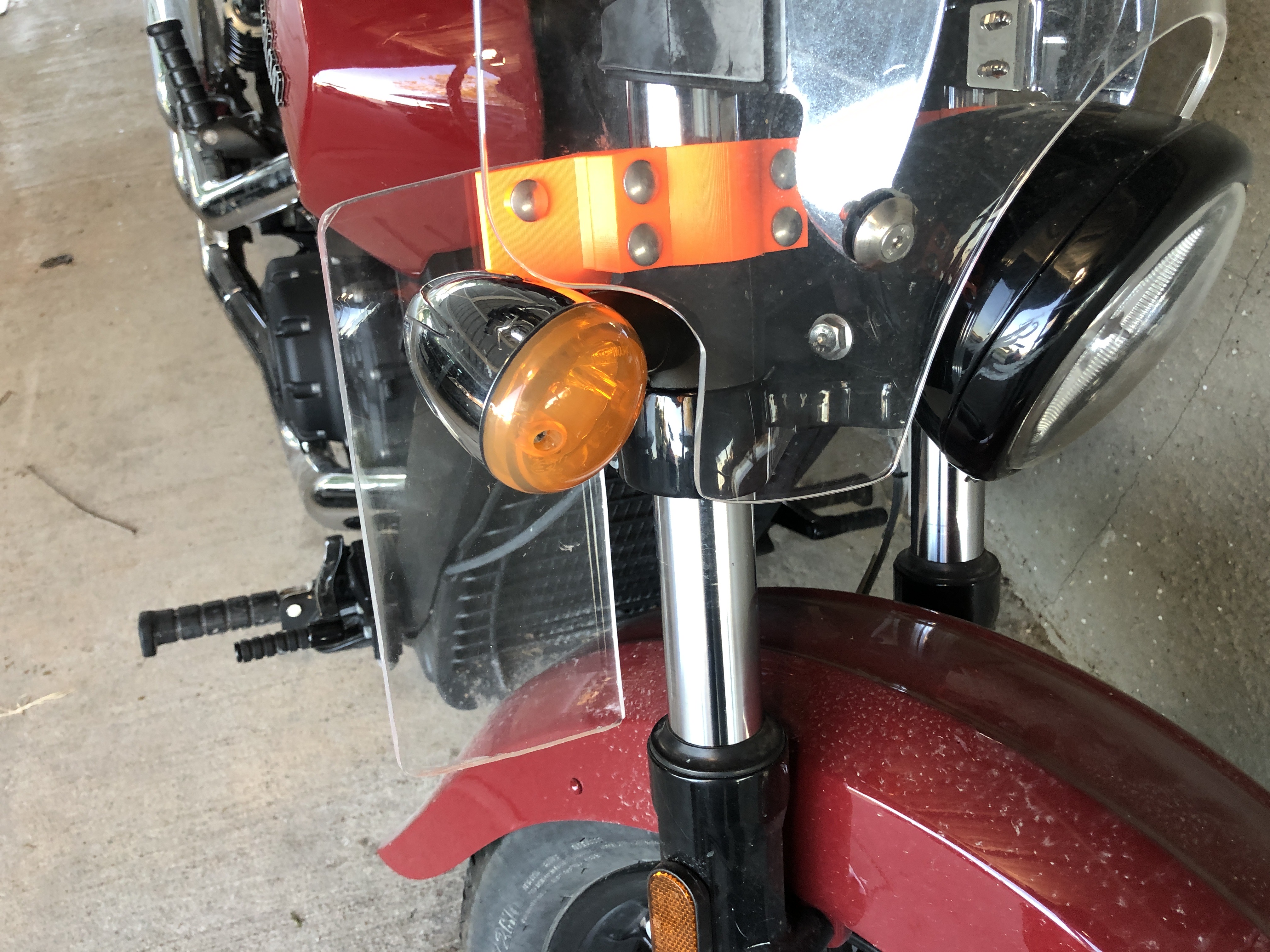 Indian Scout Wind Deflector