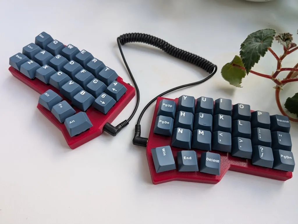 Corne V4.1 Cherry Corne v4.1 Cherry 完成品 自作キーボード ブラック