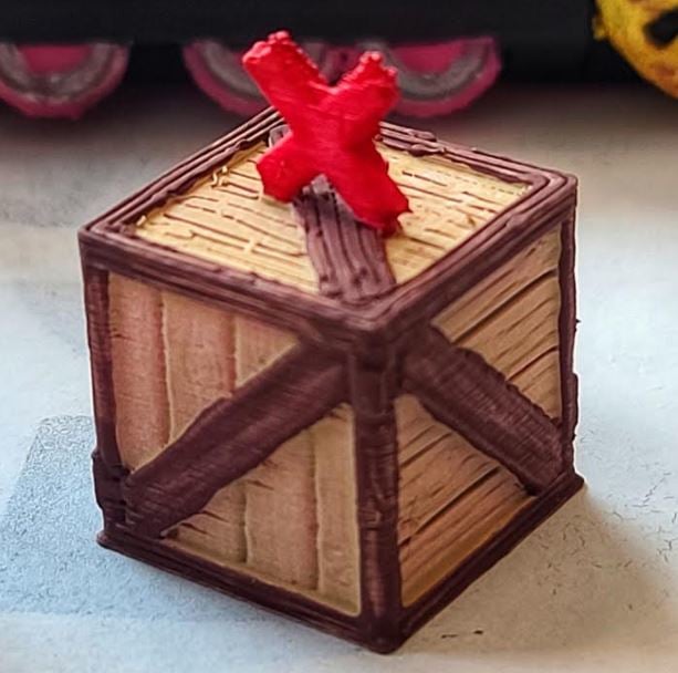 Zombicide: Undead or Alive Crate Themed Objective Tokens
