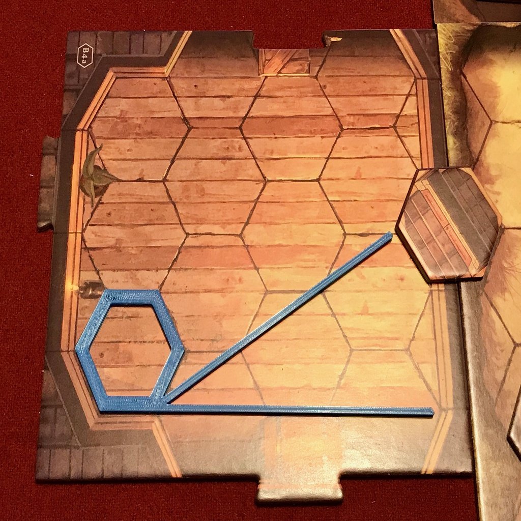 Gloomhaven: Line of Sight Marker (Up To 3 Range)