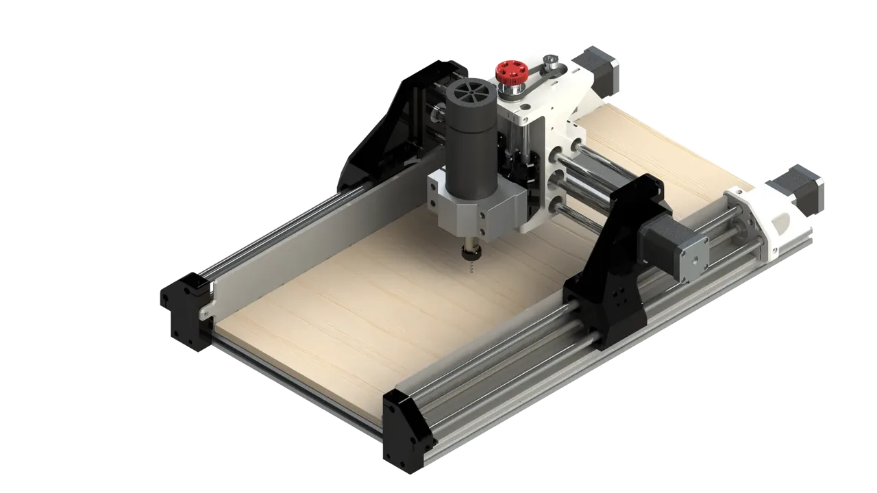 bremse Tung lastbil Apparatet 3D Printed DIY CNC - Dremel CNC Remix by Aviran_N | Download free STL model  | Printables.com