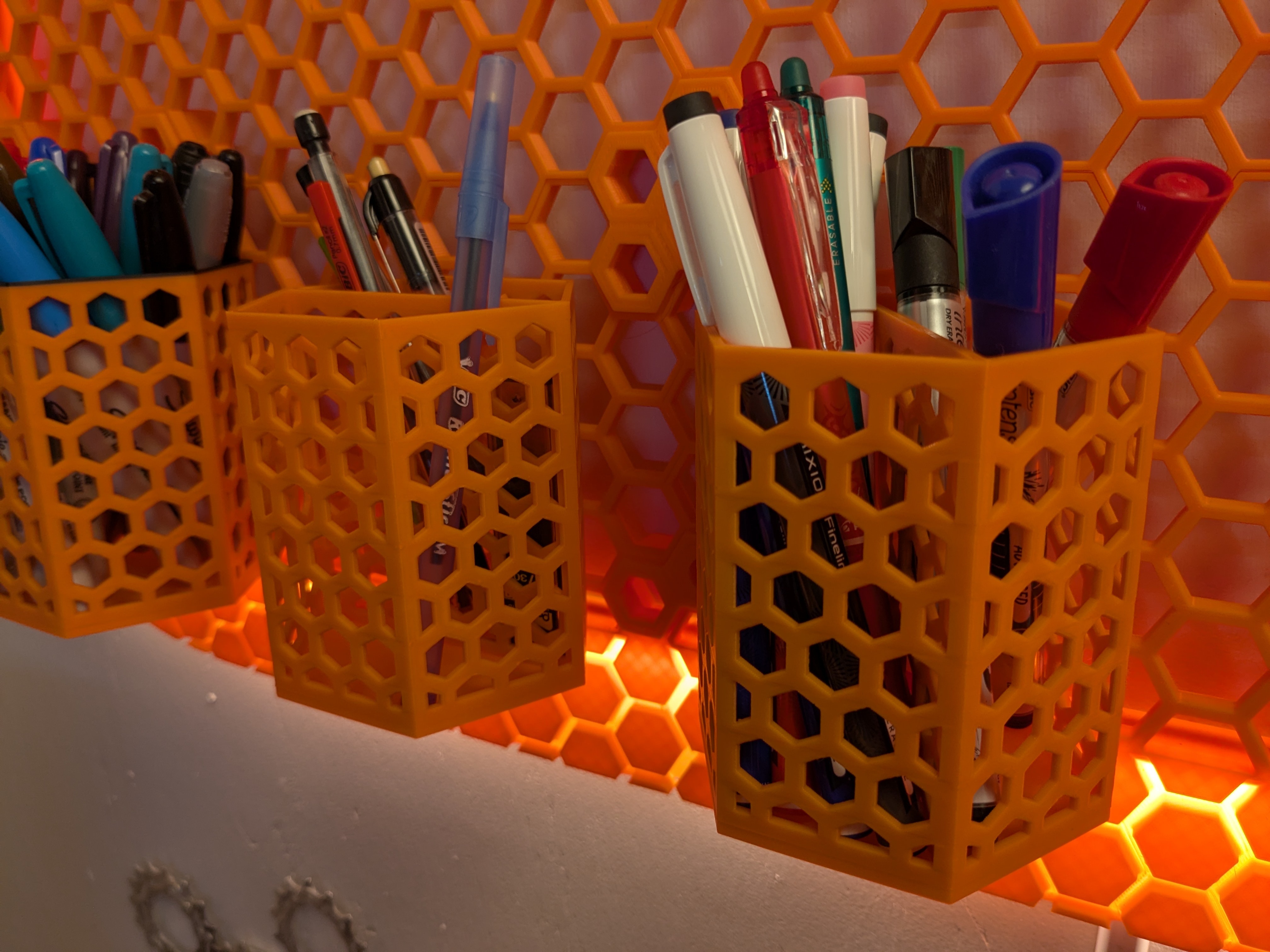Honeycomb Cup with Divider for HSW 3D model