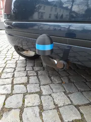 Flexibel Abdeckung Anhängerkupplung Stahlhelm 3D Druck Kappe