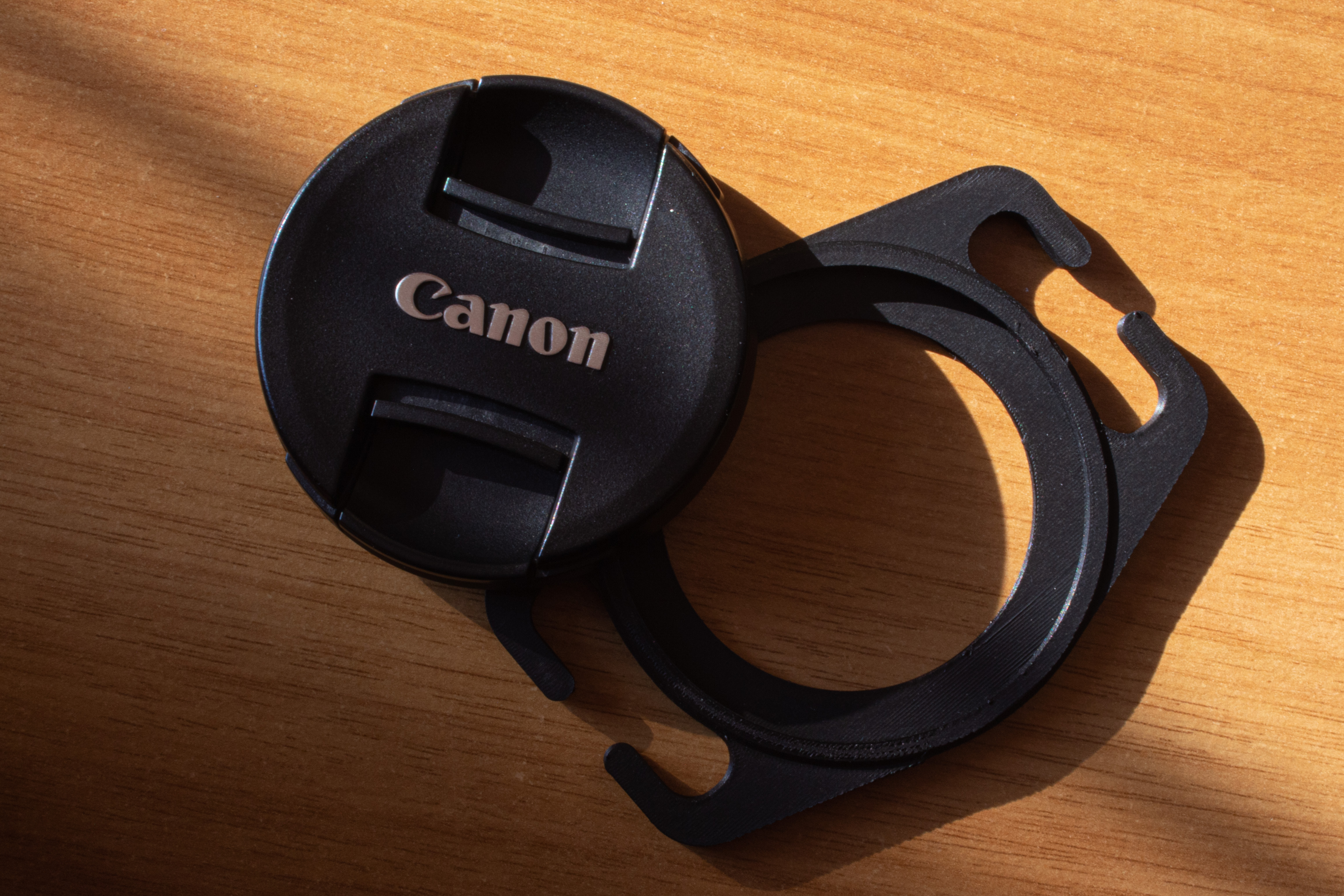 Lens Cap Holder for Camera Strap