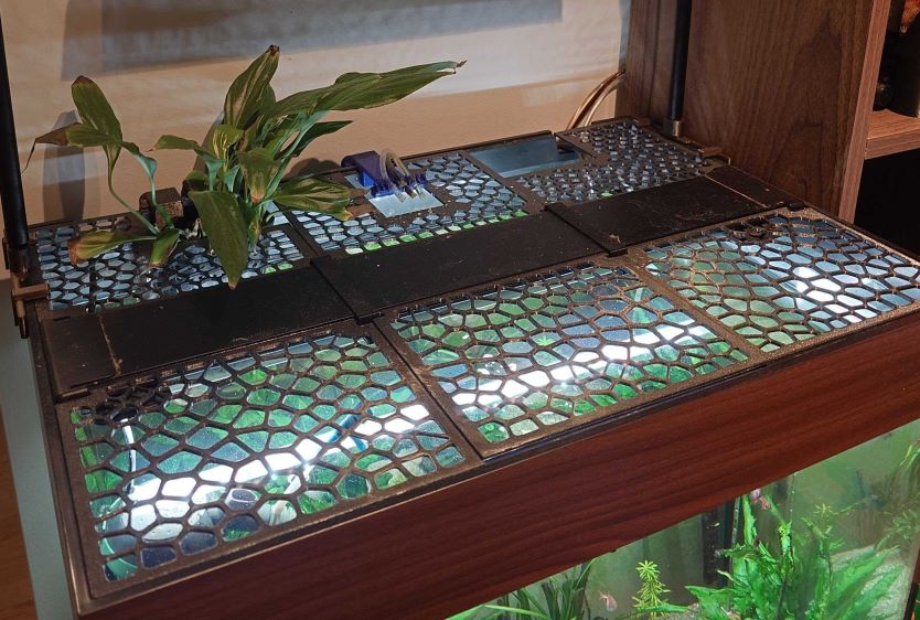 Juwel lido 120 aquarium top cover for led light and other accessories