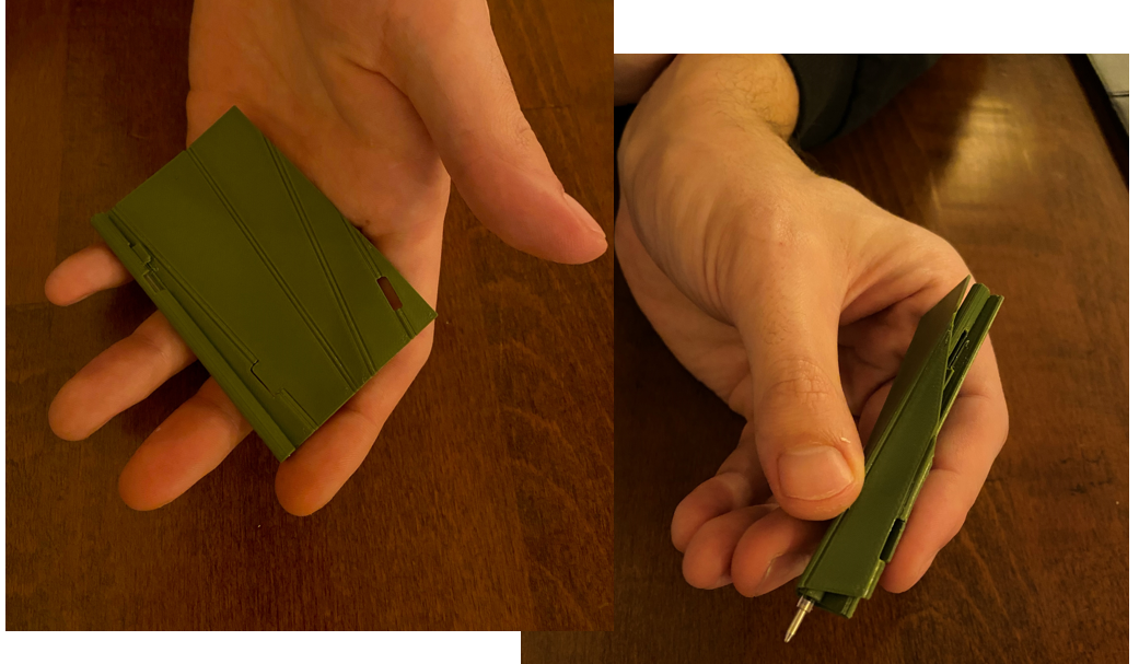 Everyday Carry Folding Credit Card Pen!