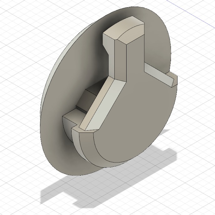 Ikea Bekant / Galant desk screw cover / cap by RootCore Download