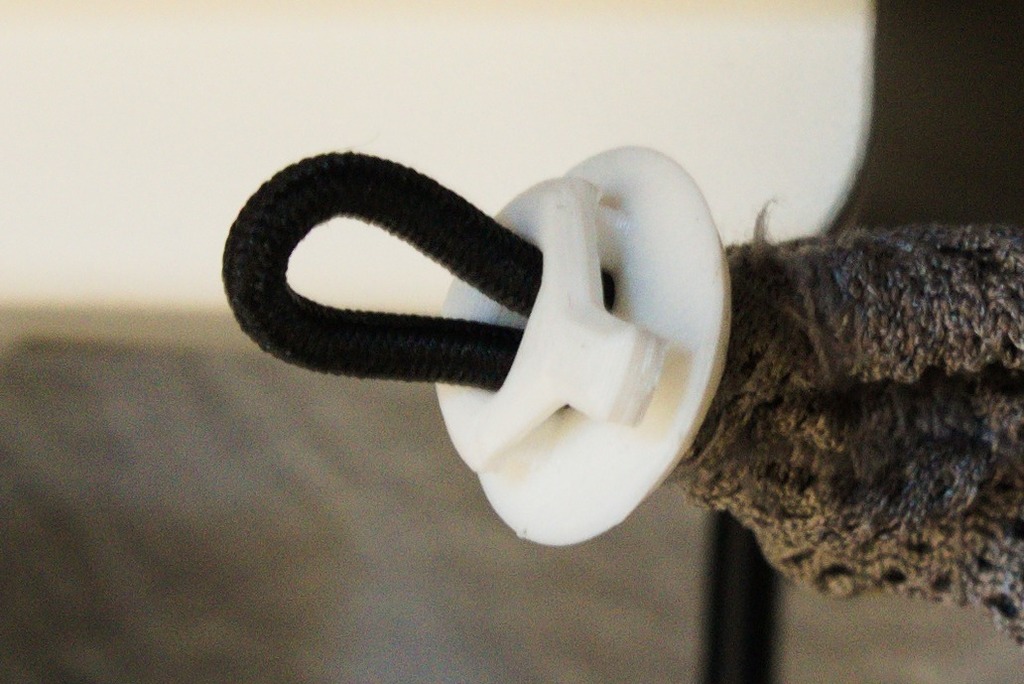 Ikea Bekant / Galant desk cable management net mounting system by