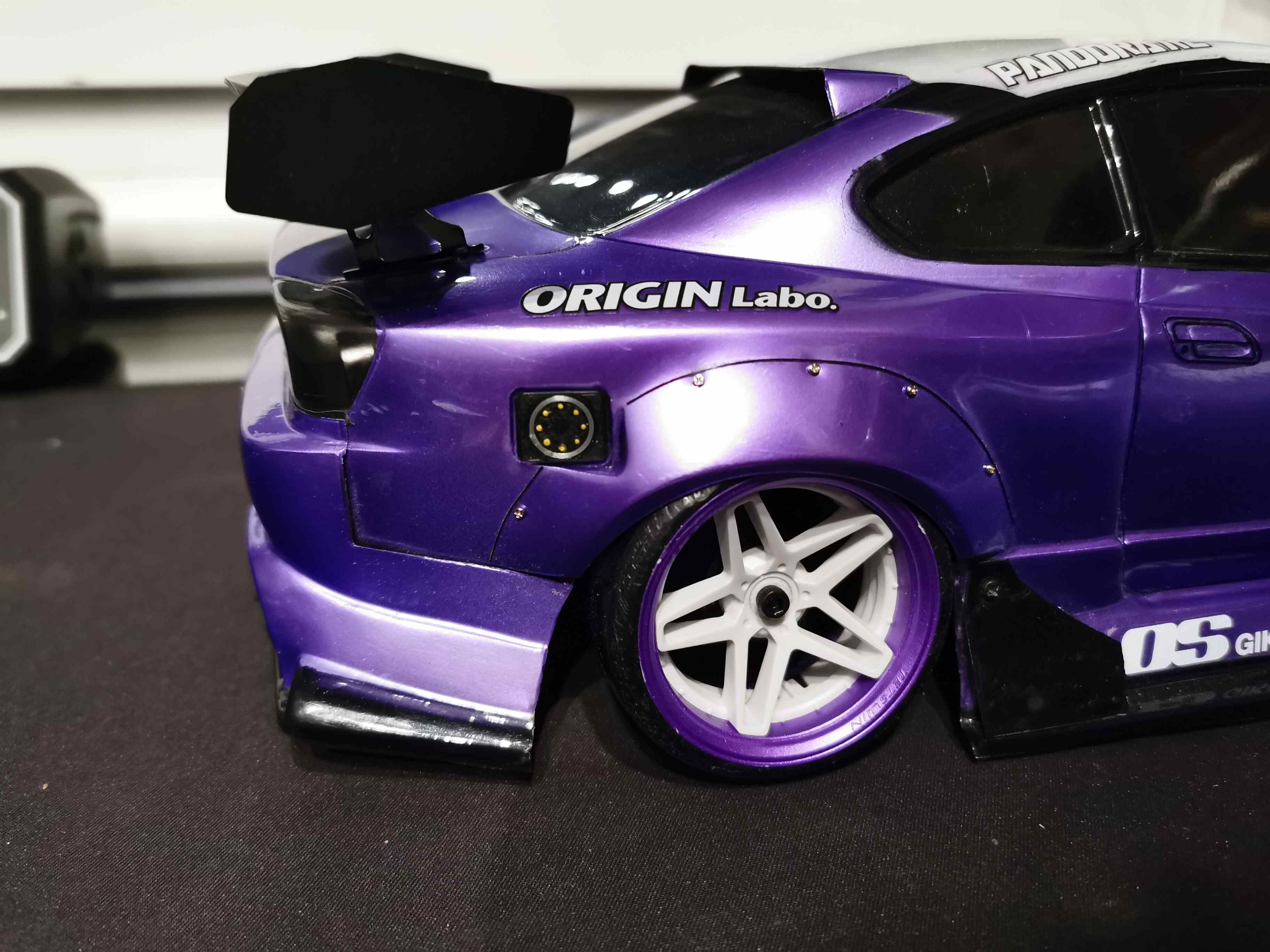 RC Drift 1:10 fuel hatch (multi material)